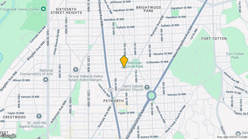 4606 8th St NW Map and Location Details