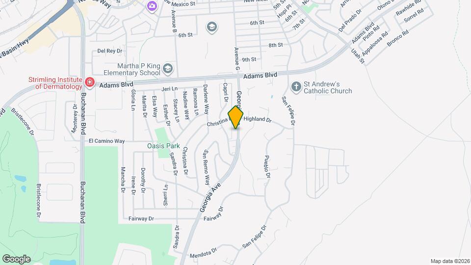 1326 Georgia Ave Map and Location Details