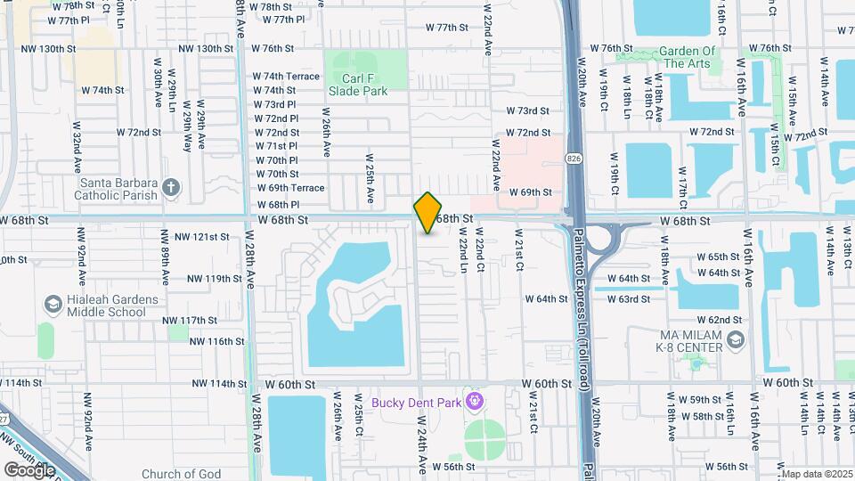 2389 W 66th Pl Mapa y Detalles de la Ubicación