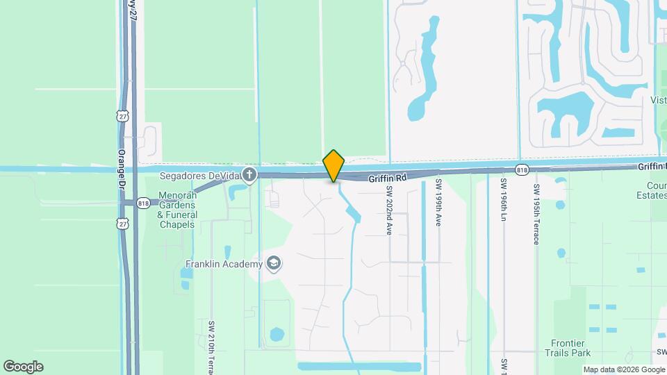 20401 SW 48th Pl Mapa y Detalles de la Ubicación