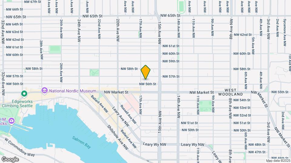 1545 NW 57th St, Unit 602 Map and Location Details