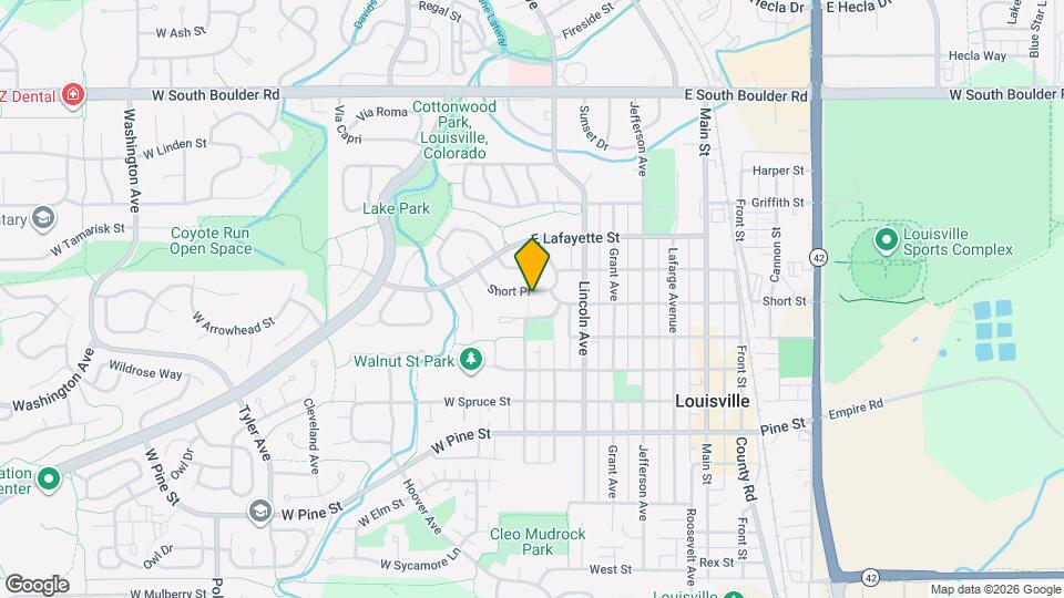 284 Short Pl Map and Location Details