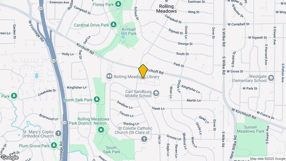 Meadow Square Townhomes Map and Location Details
