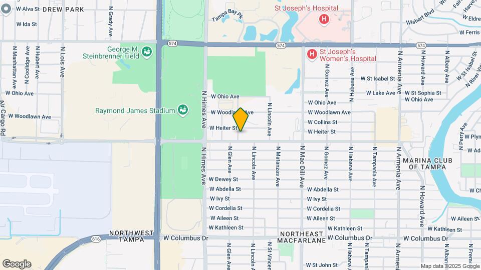 4005 N Glen Ave Map and Location Details