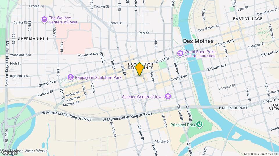 Mezzo on Walnut Mapa y Detalles de la Ubicación