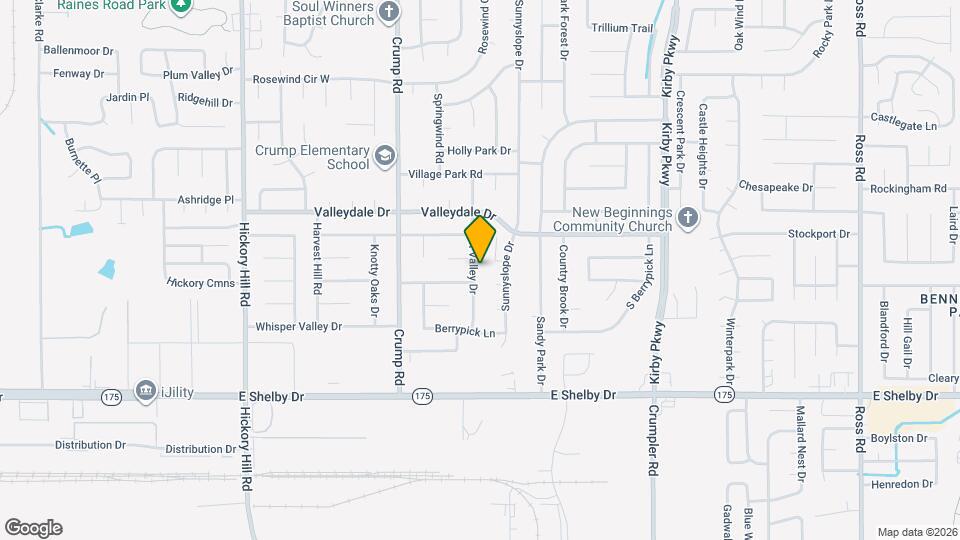 4534 Trout Valley Dr Map and Location Details