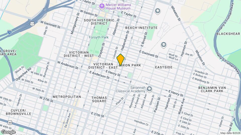 414 E Duffy St Map and Location Details