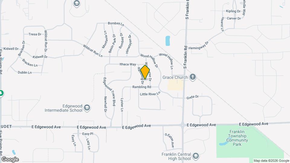 5633 Rambling Dr Map and Location Details