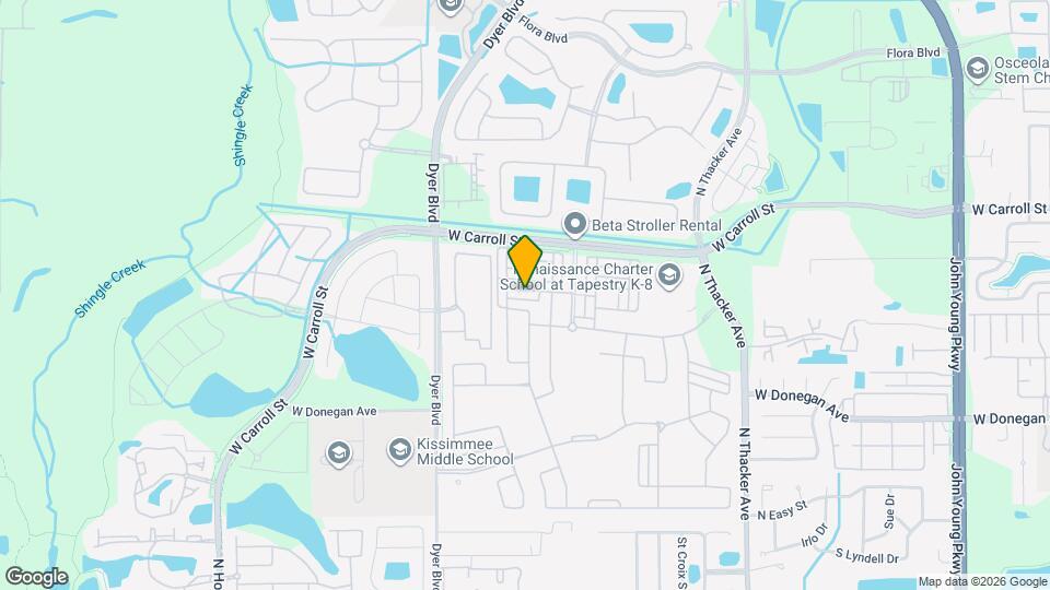 2932 Cello Ln Map and Location Details