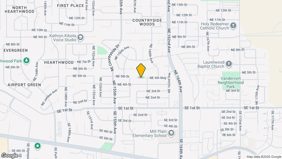 15803 NE 4th Cir Map and Location Details