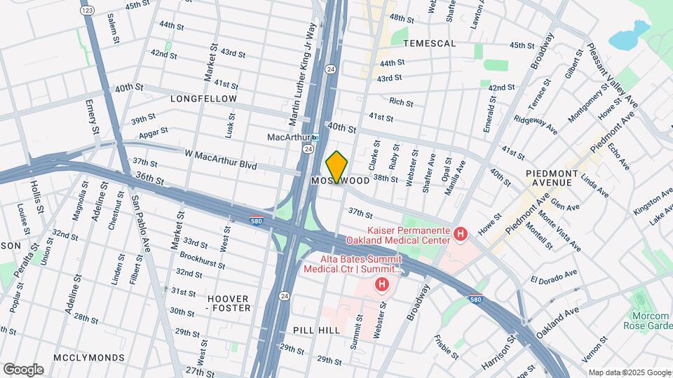 511 W Macarthur Blvd Map and Location Details
