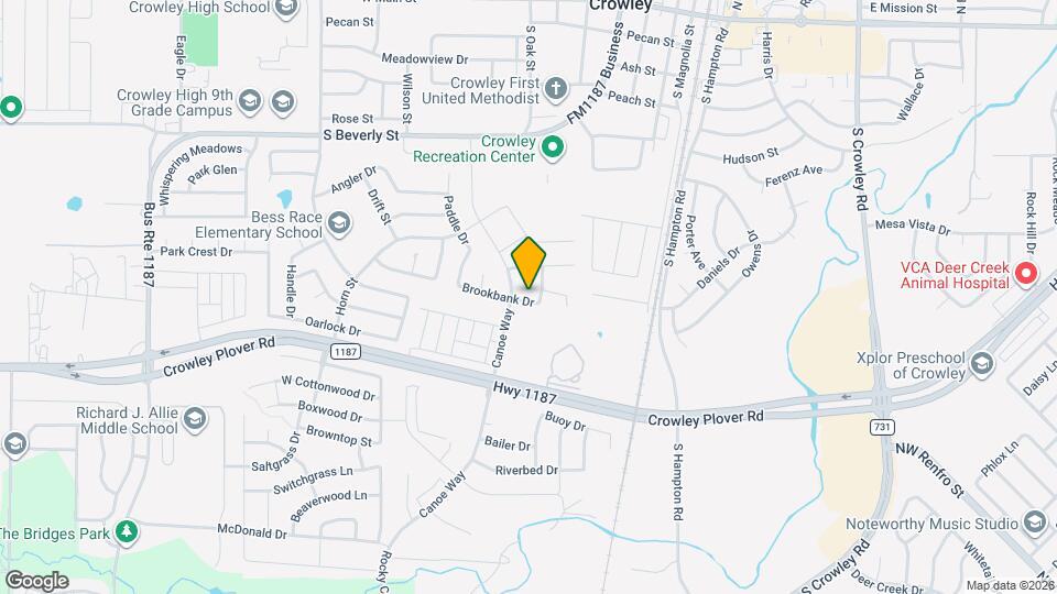 485 Brookbank Dr Map and Location Details