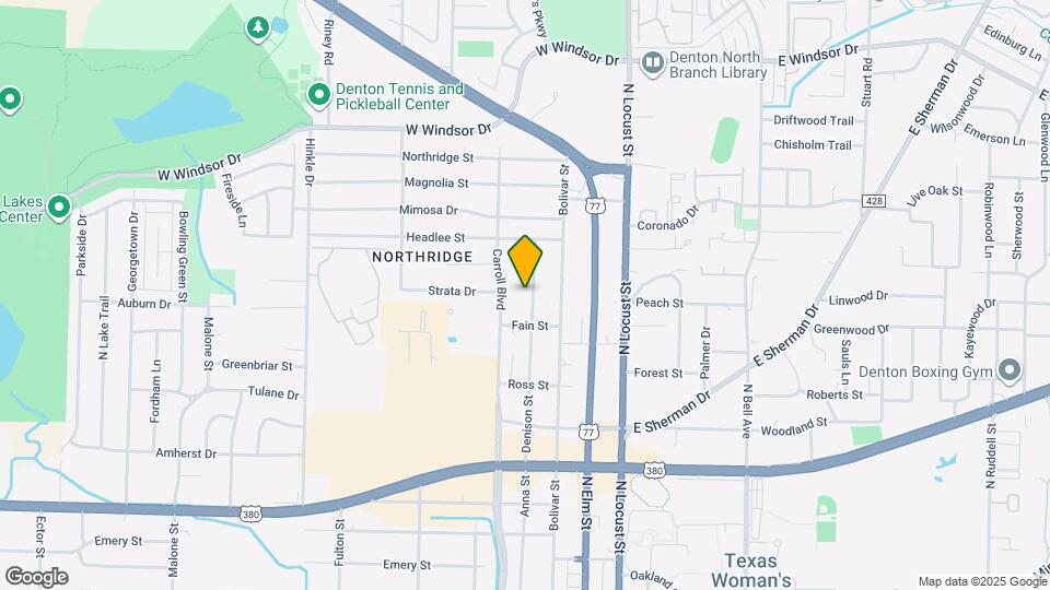 2425 Denison St Map and Location Details