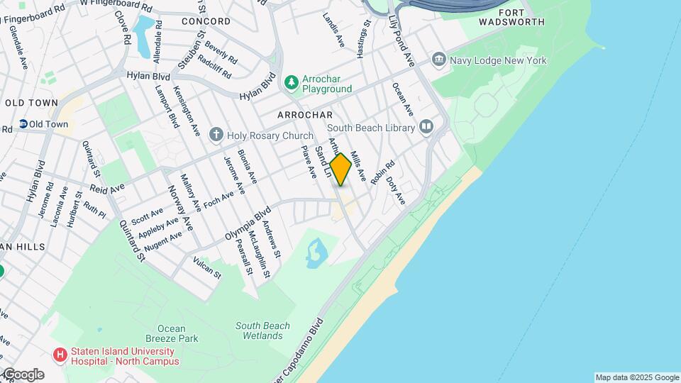 265 Sand Ln Mapa y Detalles de la Ubicación