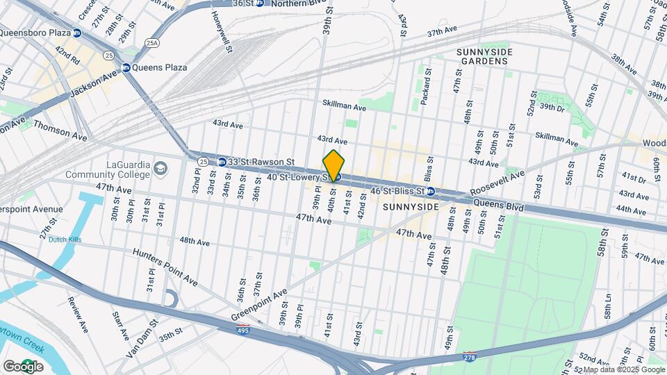 45-08 40th St-Unit -F51 Map and Location Details
