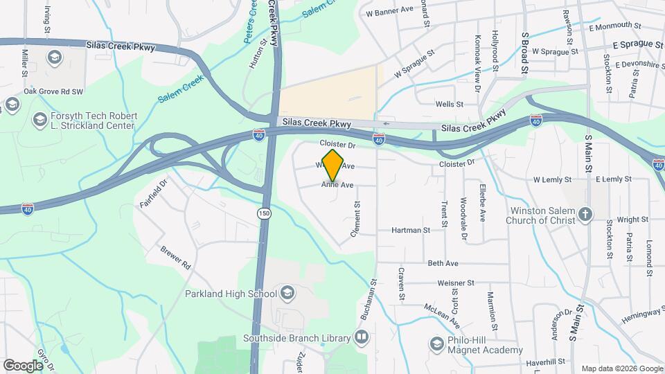 2700 Brightwood Ct Map and Location Details