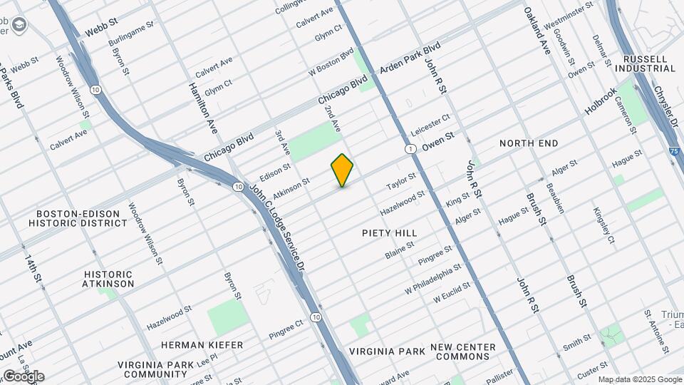 671 Clairmount Ave Map and Location Details