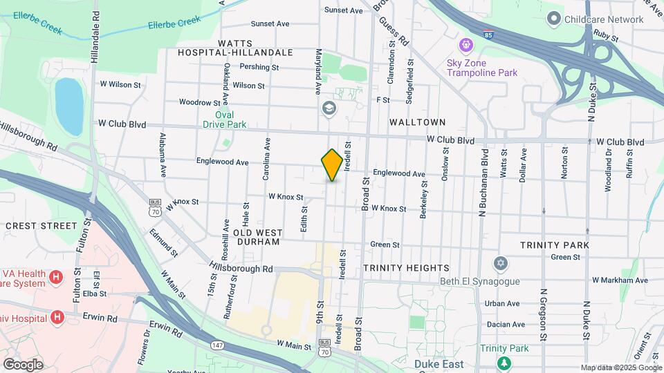 1012 9th St Map and Location Details