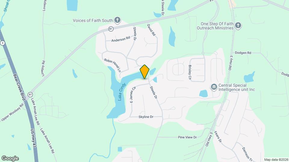 40 E James Cir Map and Location Details