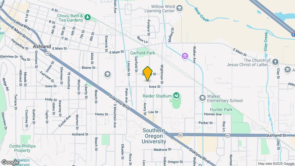 1301 Iowa St Map and Location Details