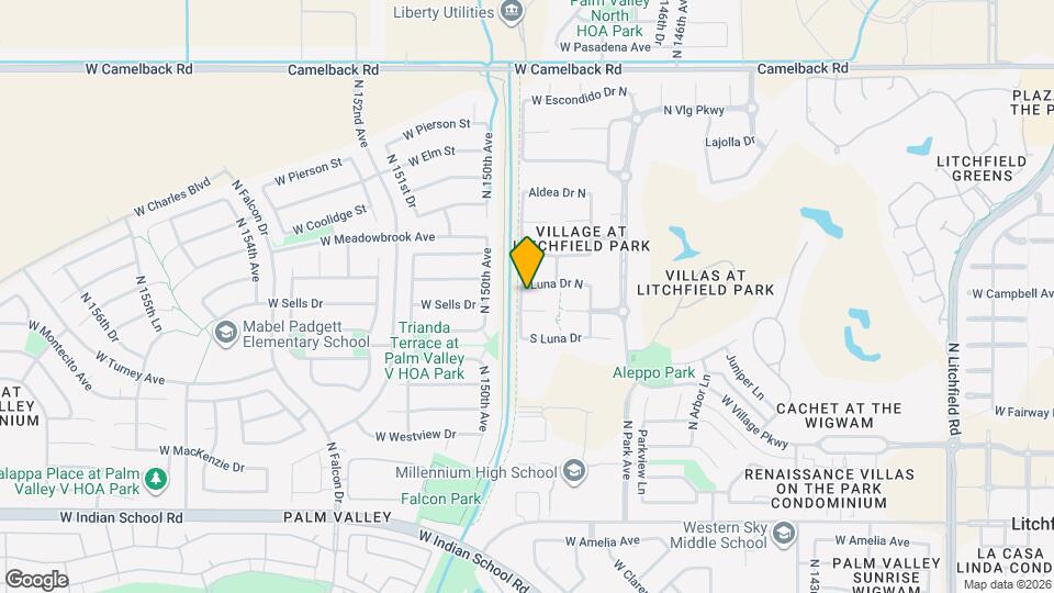 4551 Luna Rd W Map and Location Details