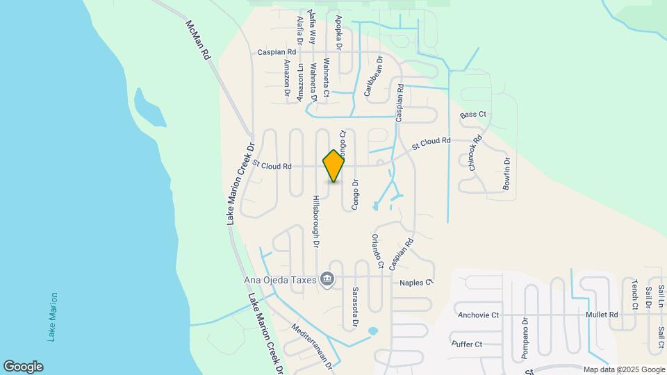 1311 Hillsborough Ln Map and Location Details