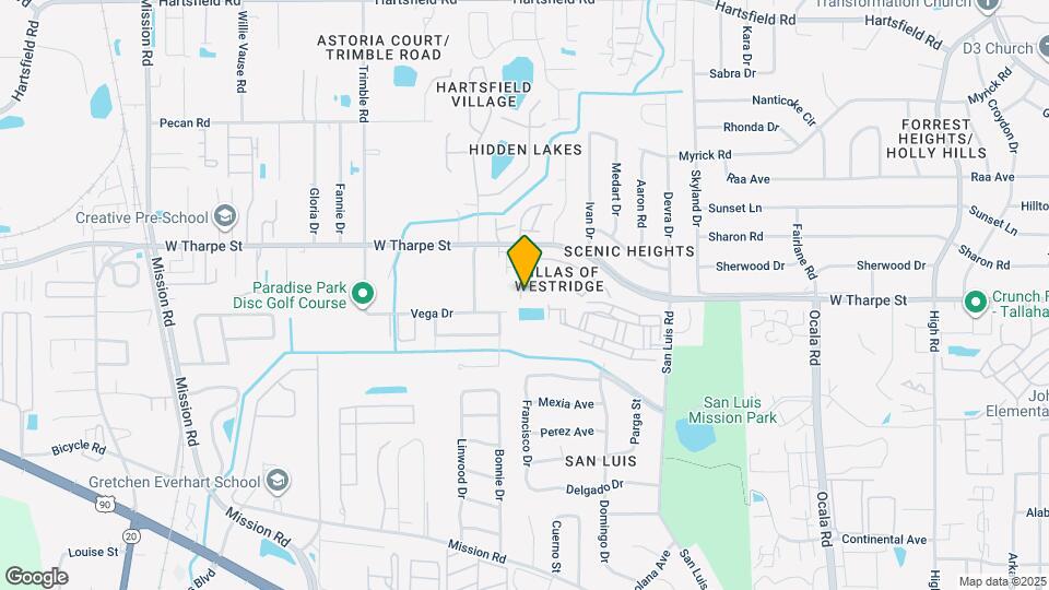1795 Falconcrest St Map and Location Details