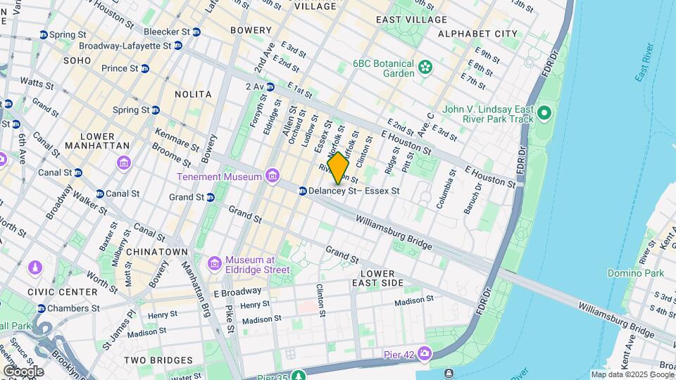104 Suffolk Street Mapa y Detalles de la Ubicación