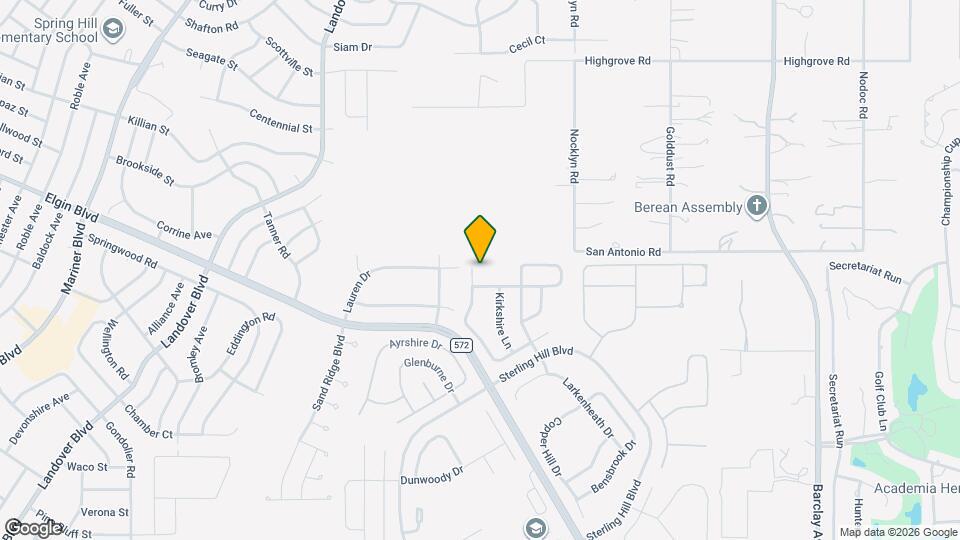 5732 Greystone Dr Map and Location Details