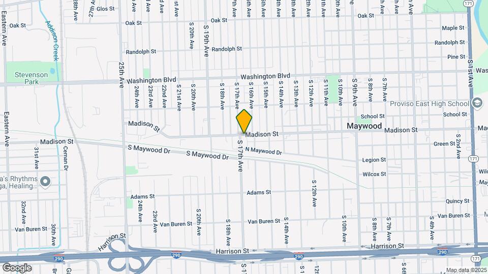 1001 S 17th Ave Map and Location Details