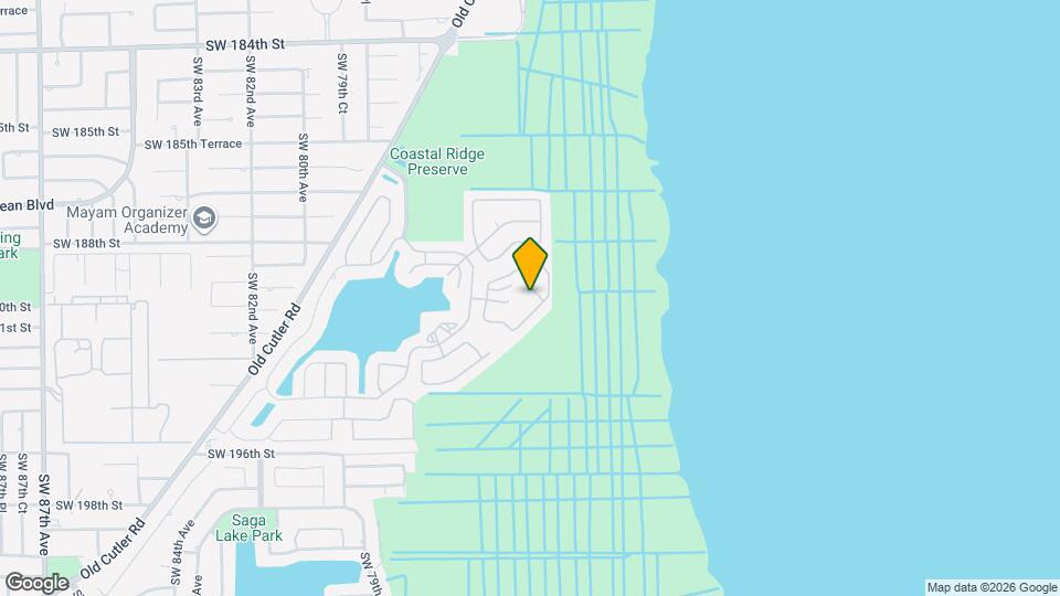 7408 SW 189th Terrace Map and Location Details