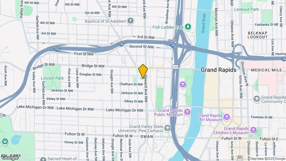 309 Seward Ave NW Map and Location Details