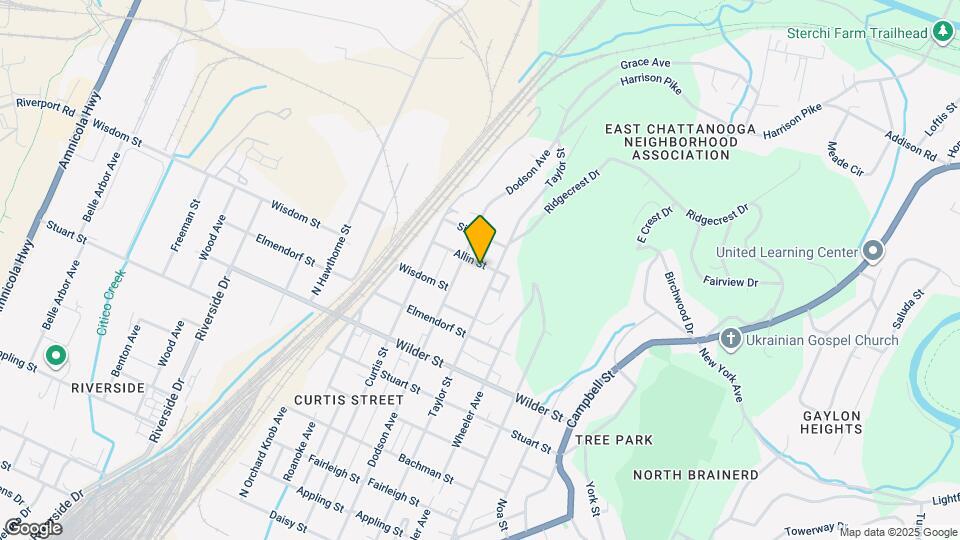 2212 Allin St Map and Location Details