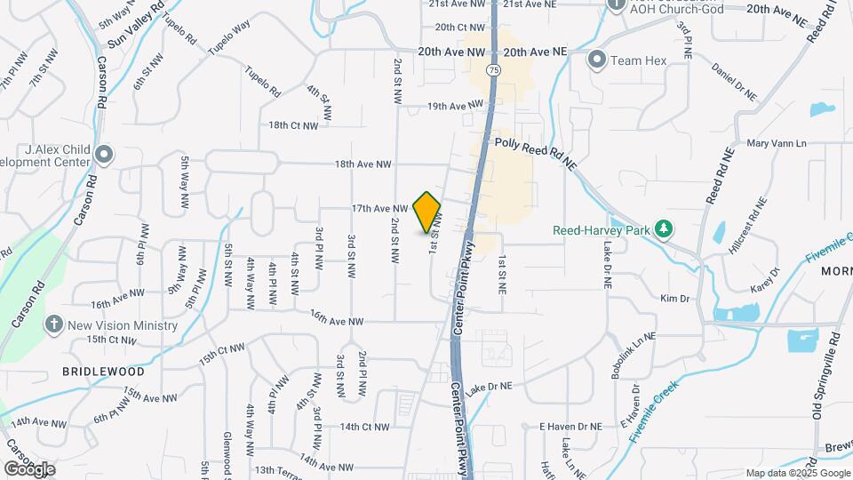 1628 1st St NW Map and Location Details