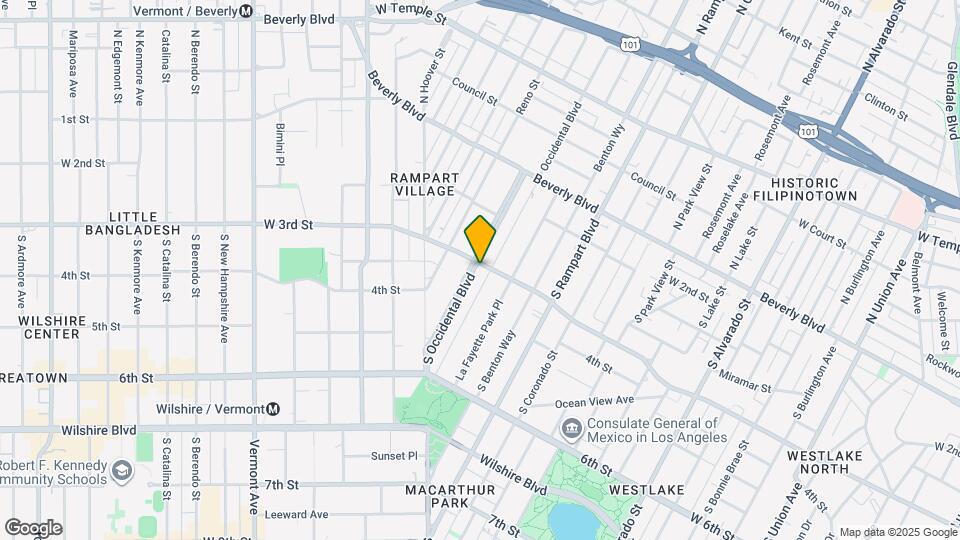 2830 W 3rd St Map and Location Details