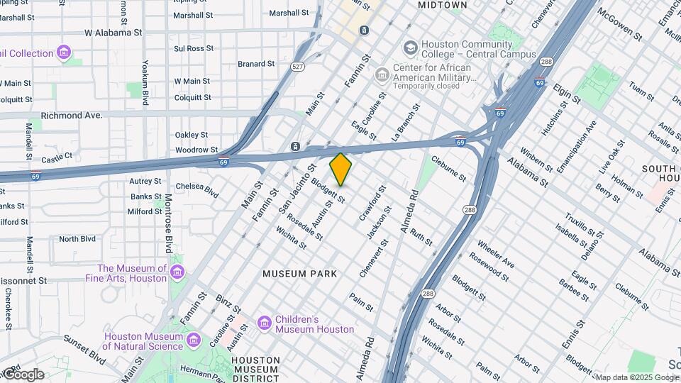 4611 Austin St Map and Location Details