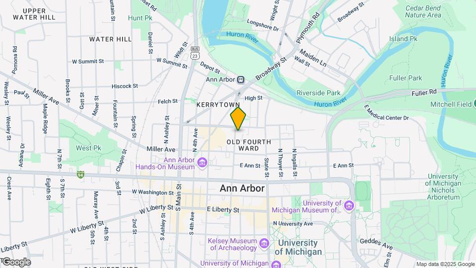412 N Division St, Unit 1/412 North Division St. Map and Location Details