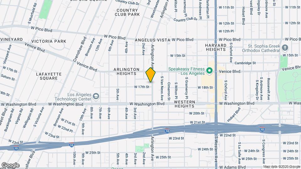 1669 Arlington Ave Mapa y Detalles de la Ubicación