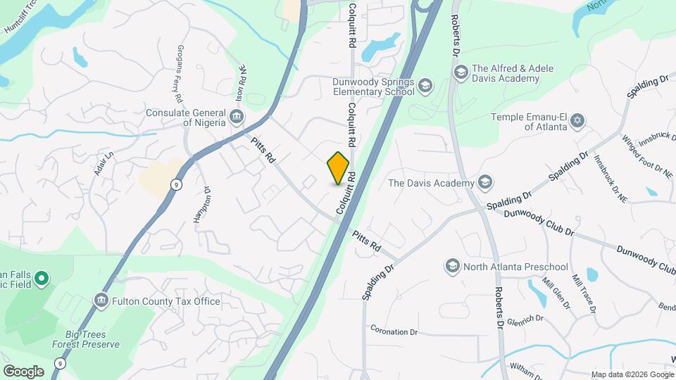 7930 Colquitt Rd Map and Location Details