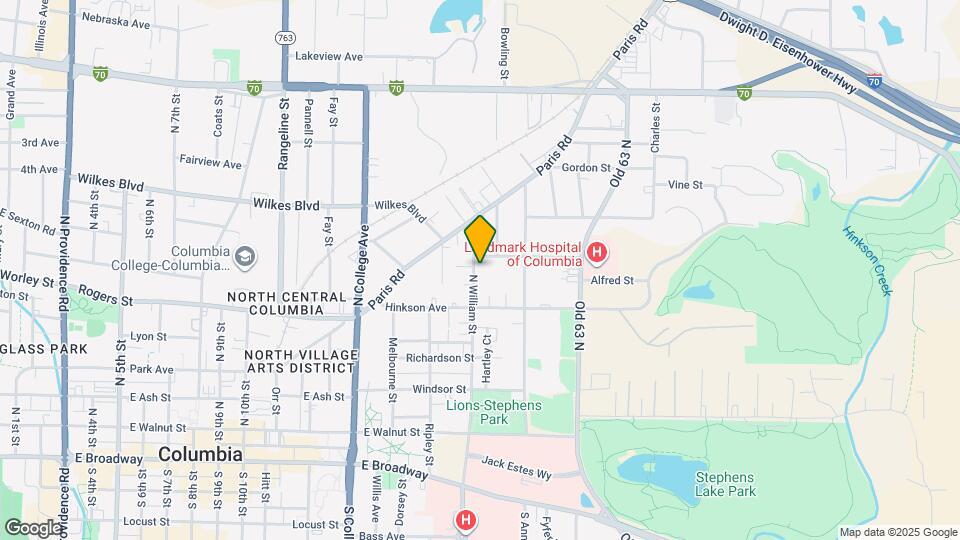 604 N William St Map and Location Details