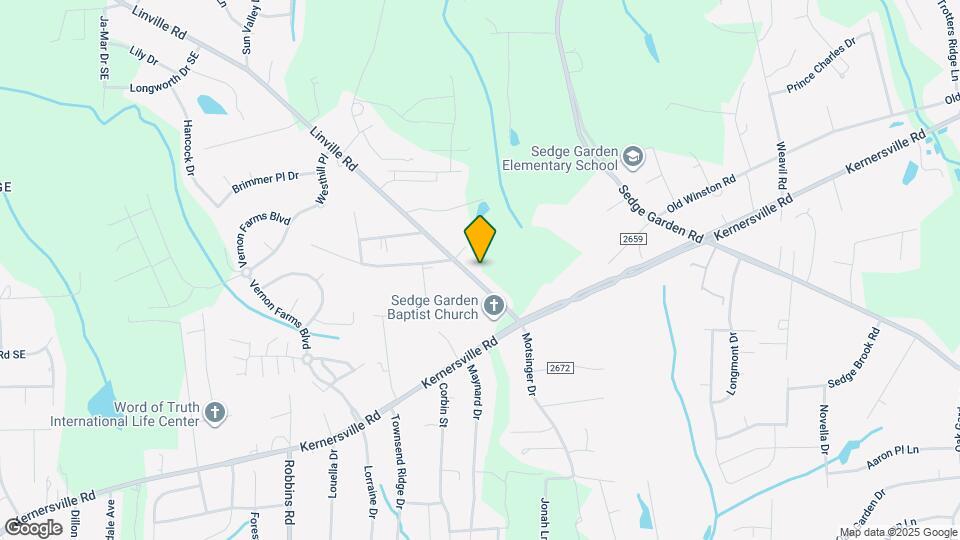 649 Linville Rd Map and Location Details