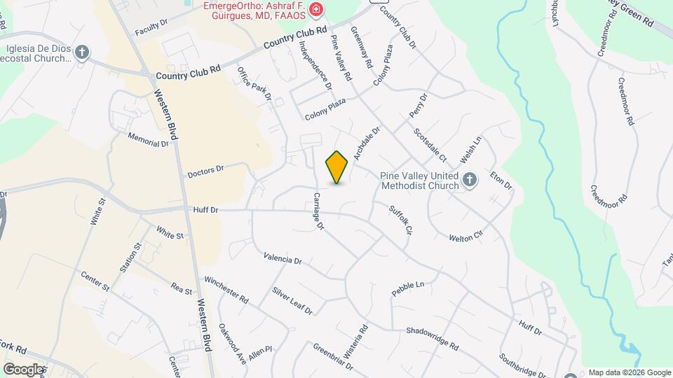 211 Bethesda Ct Map and Location Details