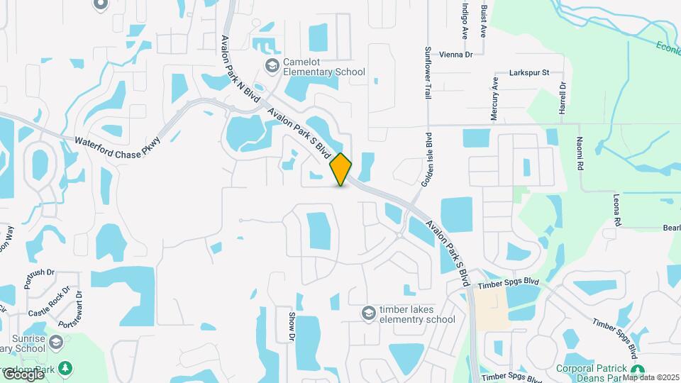 15212 Moultrie Pointe Rd Map and Location Details