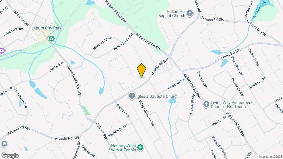 4541 Arcado Rd SW Map and Location Details