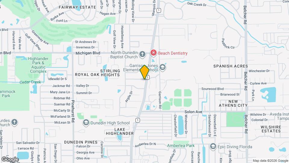 1599 Brae-Moor Ln Map and Location Details