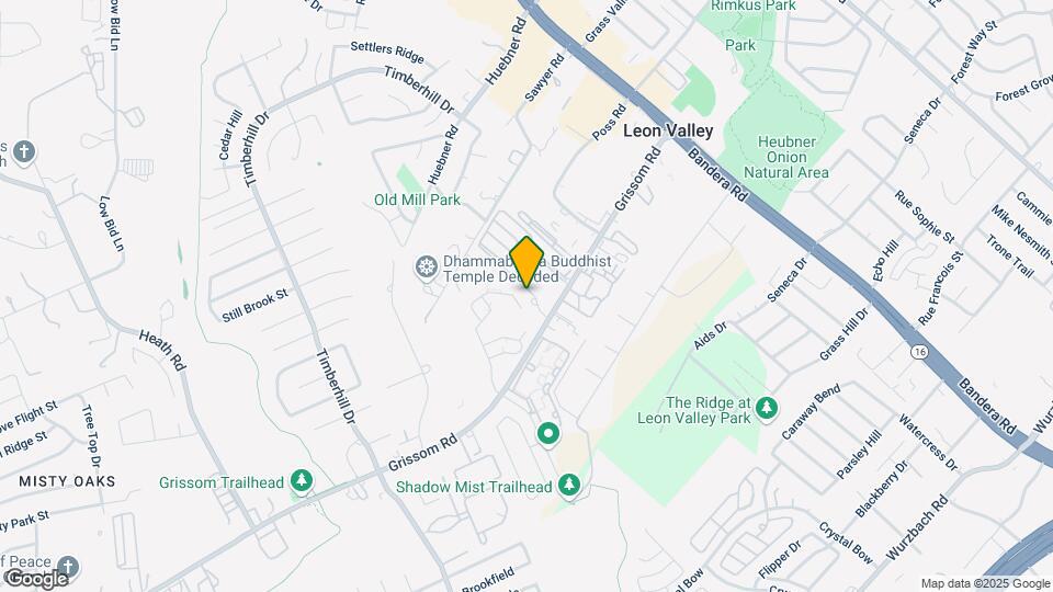 6007 Grissom Rd Map and Location Details