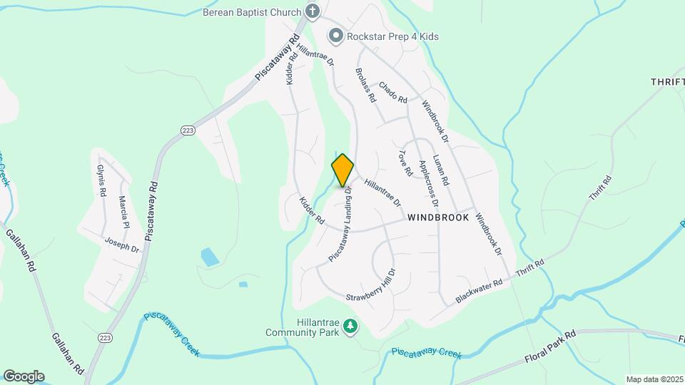 12607 Piscataway Landing Dr Map and Location Details