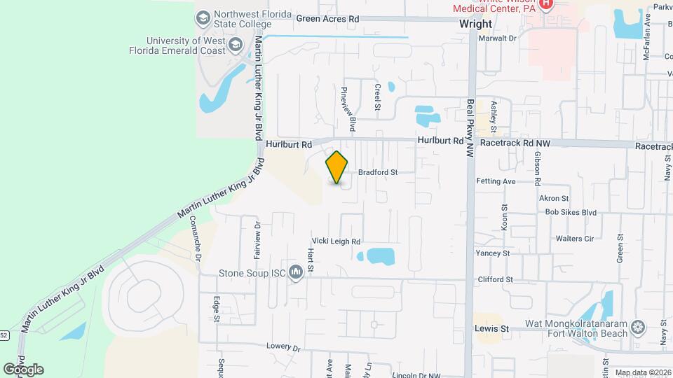 940 Scenic Oak Ln Map and Location Details