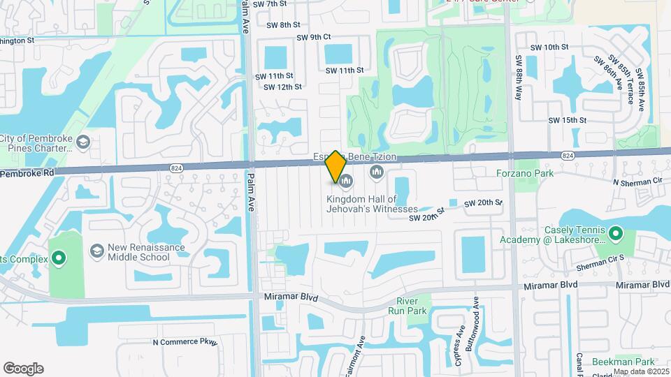 1811 SW 97th Ter Map and Location Details