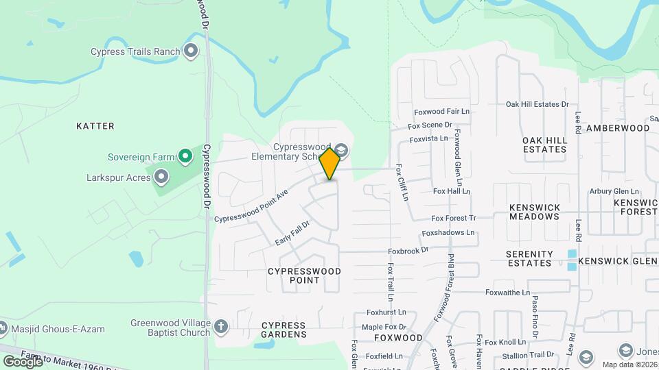 6834 Oaken Gate Way Map and Location Details